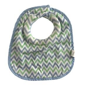 Tommee Tippee Bib Blue Green Closer to Nature Comfi-Neck Padded Collar Reversibl